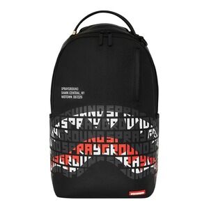 Sprayground Shark Central Infinity Mouth Backpack🔥New Black Bookbag School Bag